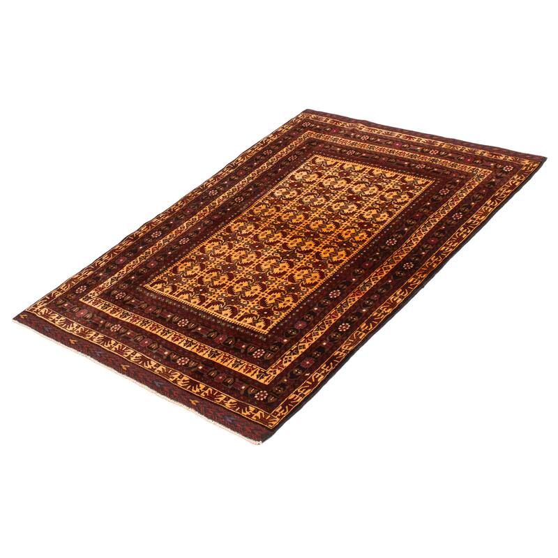 Teimani Beige Rug 4'1" x 6'6" - 4'1 x 6'6
