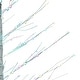 preview thumbnail 2 of 2, Kurt Adler 4-Foot Pre-Lit RGB Fairy LED White Birch Tree