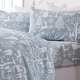 preview thumbnail 36 of 87, Great Bay Home Extra Soft Cotton Flannel Printed Bed Sheet Set