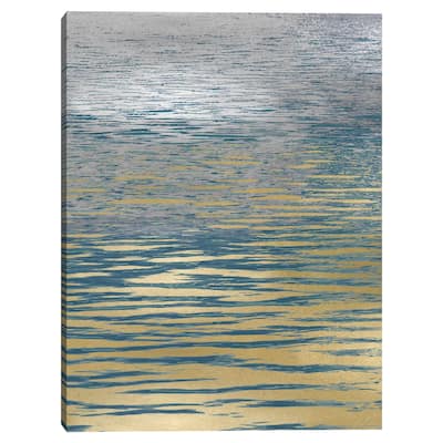 Ocean Current Reflection I by Maggie Olsen Canvas Art Print