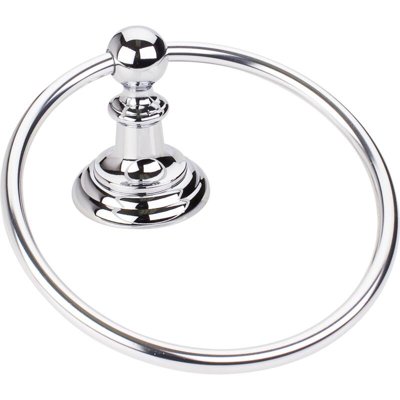 Elements Towel Ring from the Fairview Collection - Polished Chrome