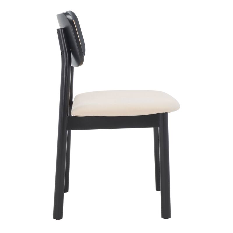 SAFAVIEH Eppie Farmhouse Dining Chair (Set of 2) - 19 In. W x 20 In. D x 32 In. H - 19Wx20Dx32H