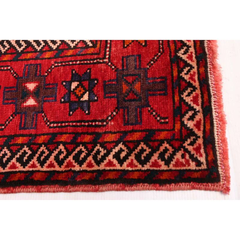 ECARPETGALLERY Hand-knotted Konya Anatolian Red Wool Rug - 5'2 x 9'7