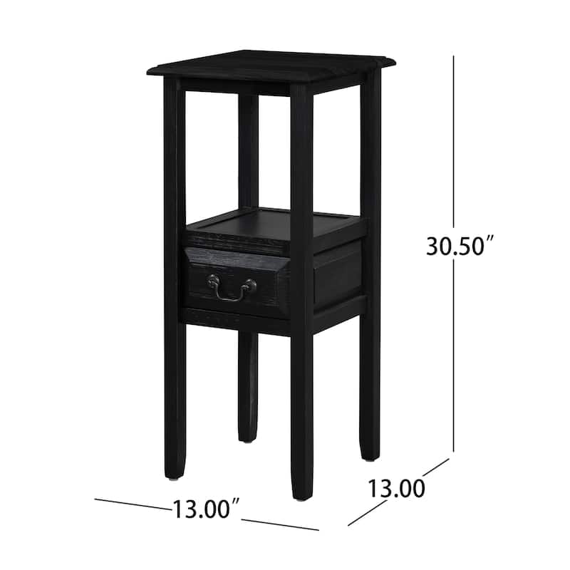 Rivera Acacia Wood Accent Table by Christopher Knight Home