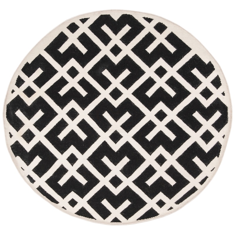 SAFAVIEH Handmade Flatweave Dhurries Eildine Modern Moroccan Wool Rug
