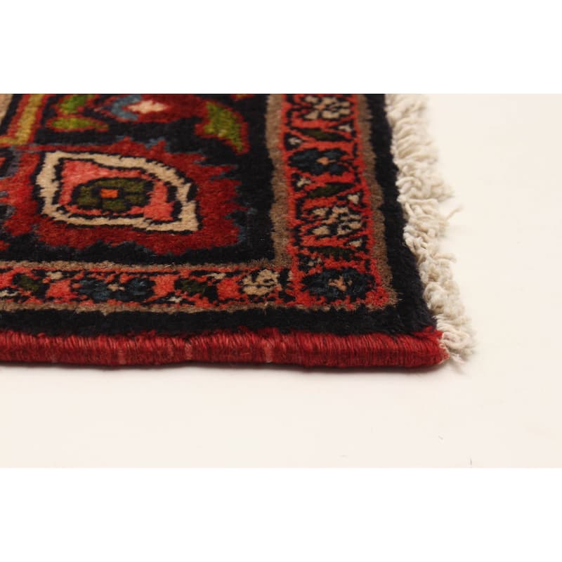 ECARPETGALLERY Hand-knotted Anatolian Vintage Red Wool Rug - 4'5 x 7'7