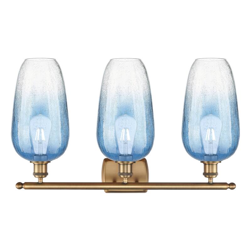 Innovations Lighting Endless Possibilities Ballston - Brookhaven Flute - 3 Light 27" Bath Vanity Light