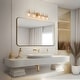 preview thumbnail 20 of 51, Modern 3-Light Bathroom Vanity Light Minimal Globe Glass Wall Sconce