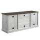 preview thumbnail 25 of 28, 68 inch Rustic Barn Door TV Stand for TVs up to 75 Inches