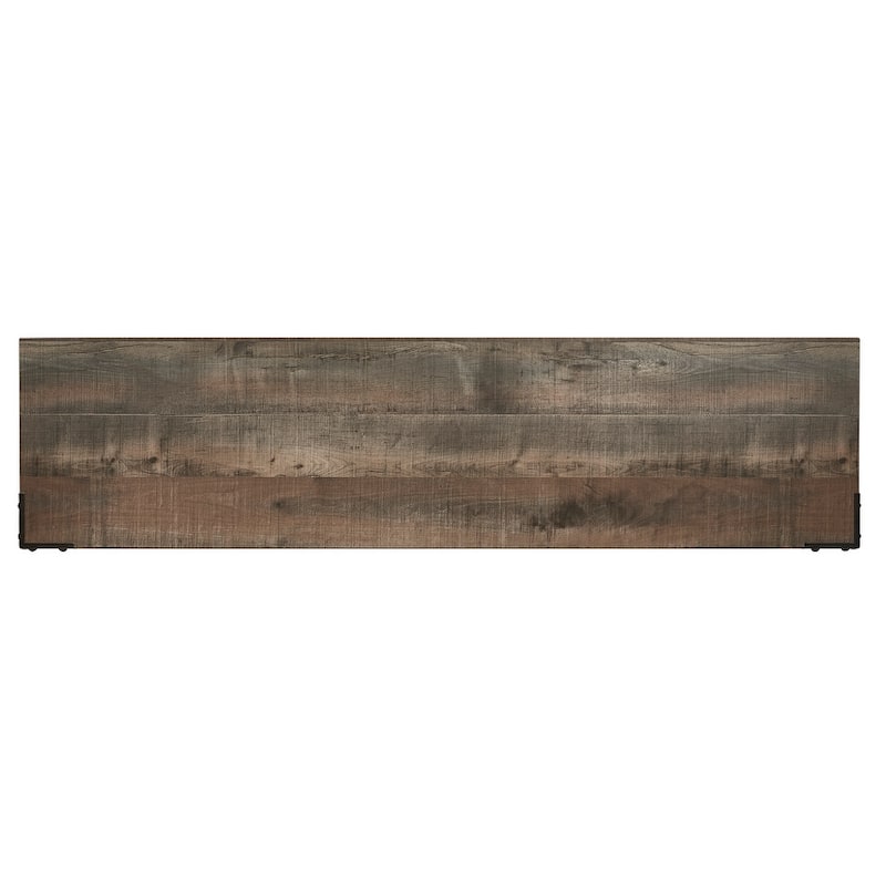 Trinell Casual Large TV Stand, Brown