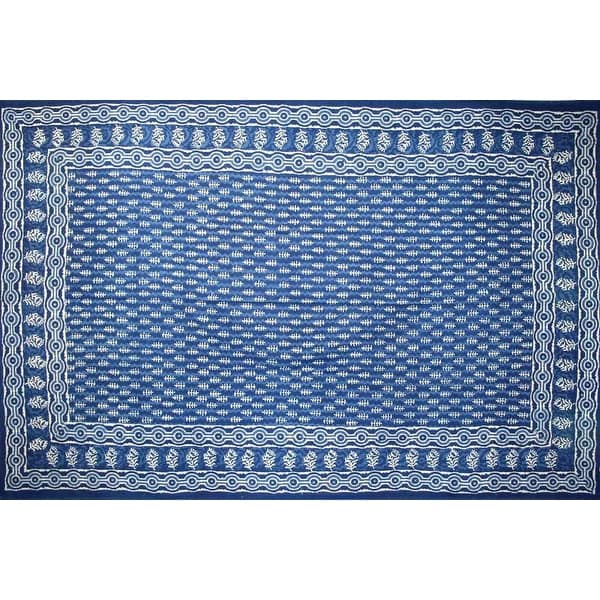 Shop Cotton Hand Block Print Floral Tapestry Wall Hang Bedspread