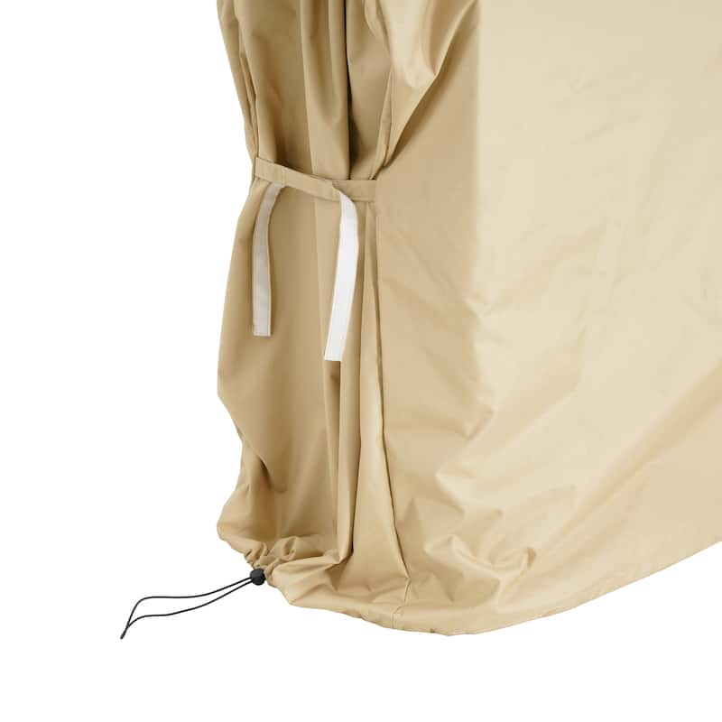 Christopher Knight Home - Apollo Heavy-Duty BBQ Grill Cover with Weather-Resistant Design for Outdoor Protection