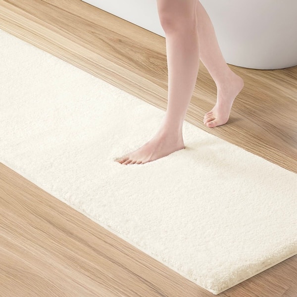 Madison Park Signature Marshmallow Bath Rug - 24 x 72 - Cream