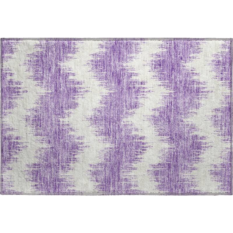 Premium Washable Super Soft Farmhouse Chevron Mayfield Rug