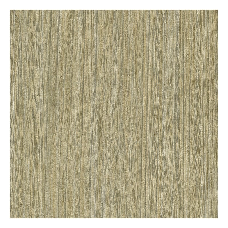 Warner Derndle Cafe Faux Plywood Wallpaper - 27in x 324in x 0.025in