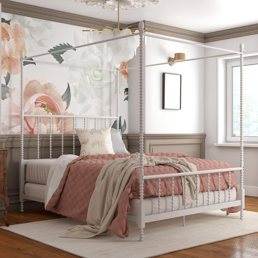 Avenue Greene Elliot Metal Canopy Bed