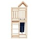 preview thumbnail 14 of 16, vidaXL Outdoor Playset Outdoor Backyard Playground Equipment for Kids Age 3-8 - 42.1" x 109.4" x 93.7"