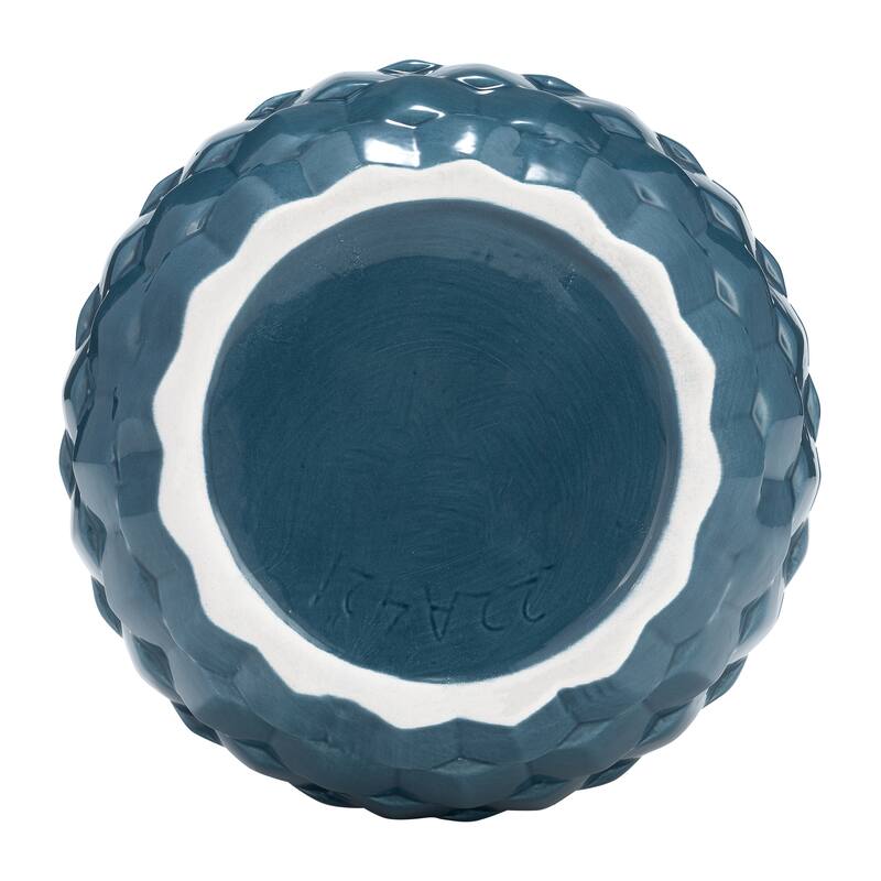 Sagebrook Home Modern Textured Ceramic Vase