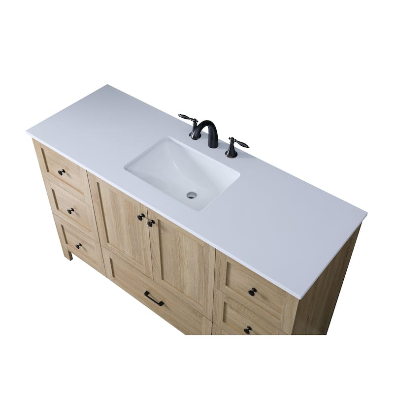 Fresco 48 - 60 Inch Single Bathroom Vanity