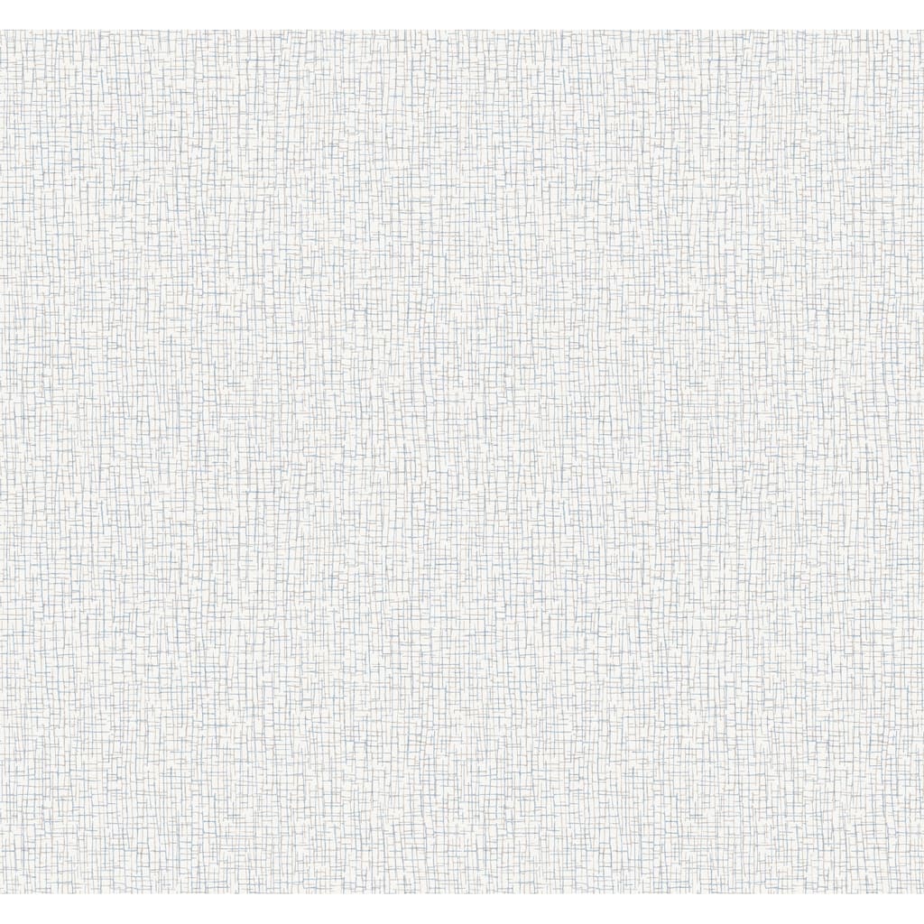 Warner Aden Sea Green Linear Abstract Wallpaper