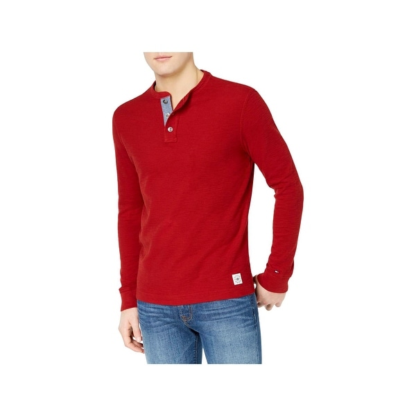 tommy hilfiger henley shirt