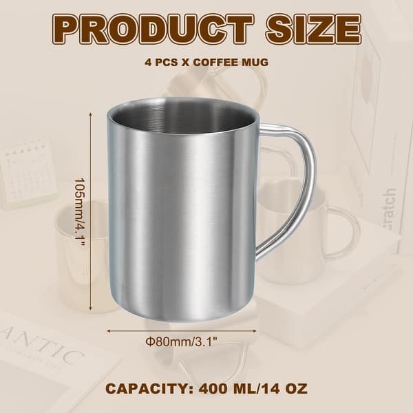 350ml coffee mug Organic ceramic mug 350ml in cream white main image 0