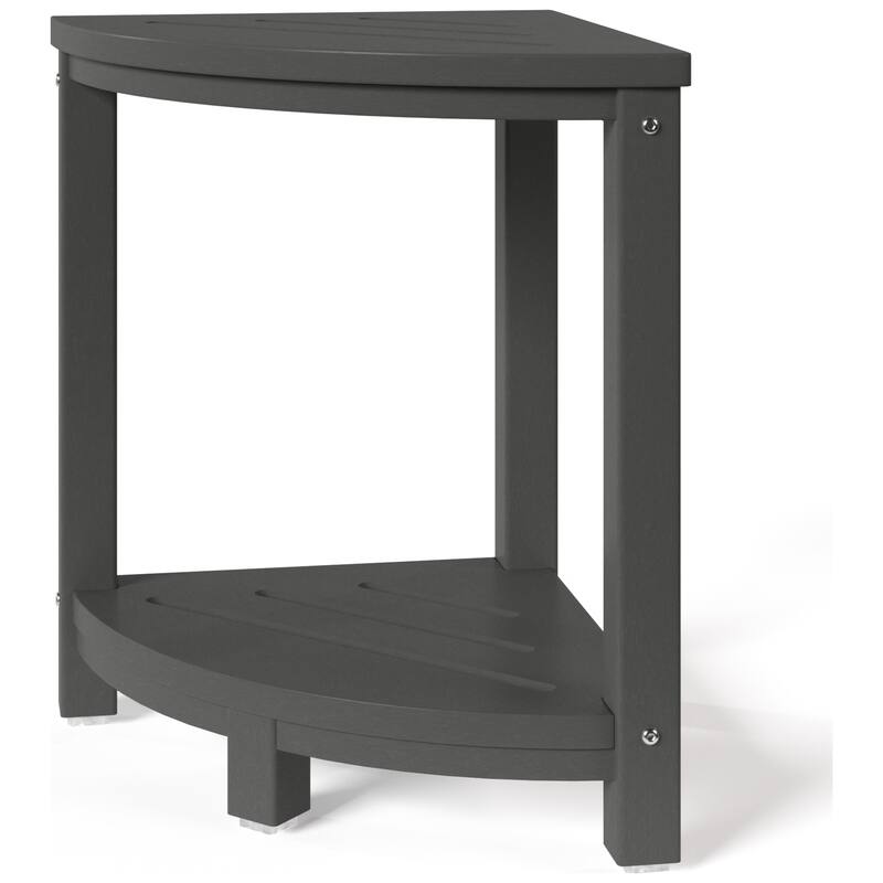 Anapolis Poly Corner Shower Bench