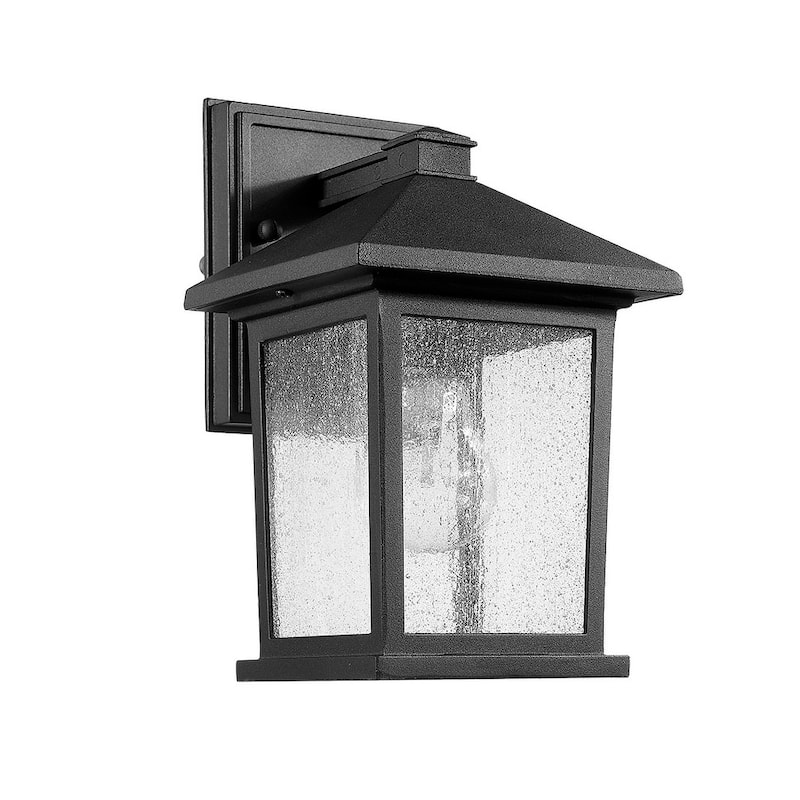 Mini Black Outdoor 1 Light lantern