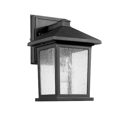 Mini Black Outdoor 1 Light lantern