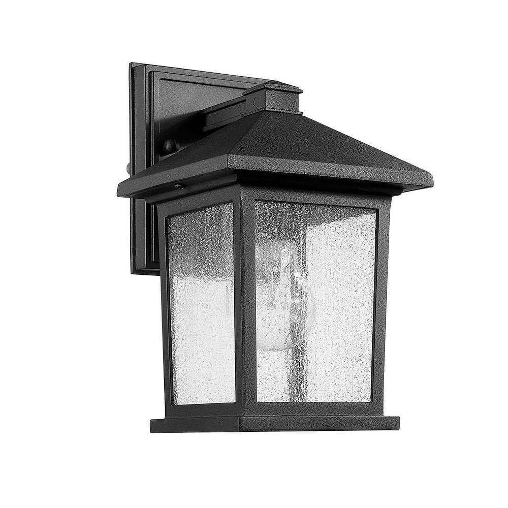 Mini Black Outdoor 1 Light lantern