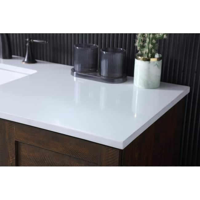 Elegant Lighting VF2854 Soma 54" Free Standing Single Basin Vanity Set