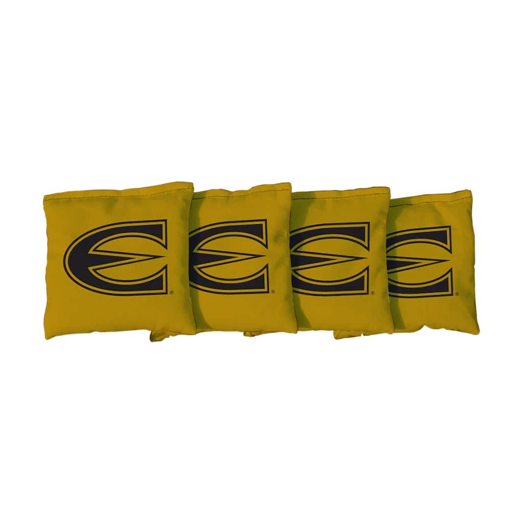 Emporia State ESU Hornets Gold Cornhole Bags