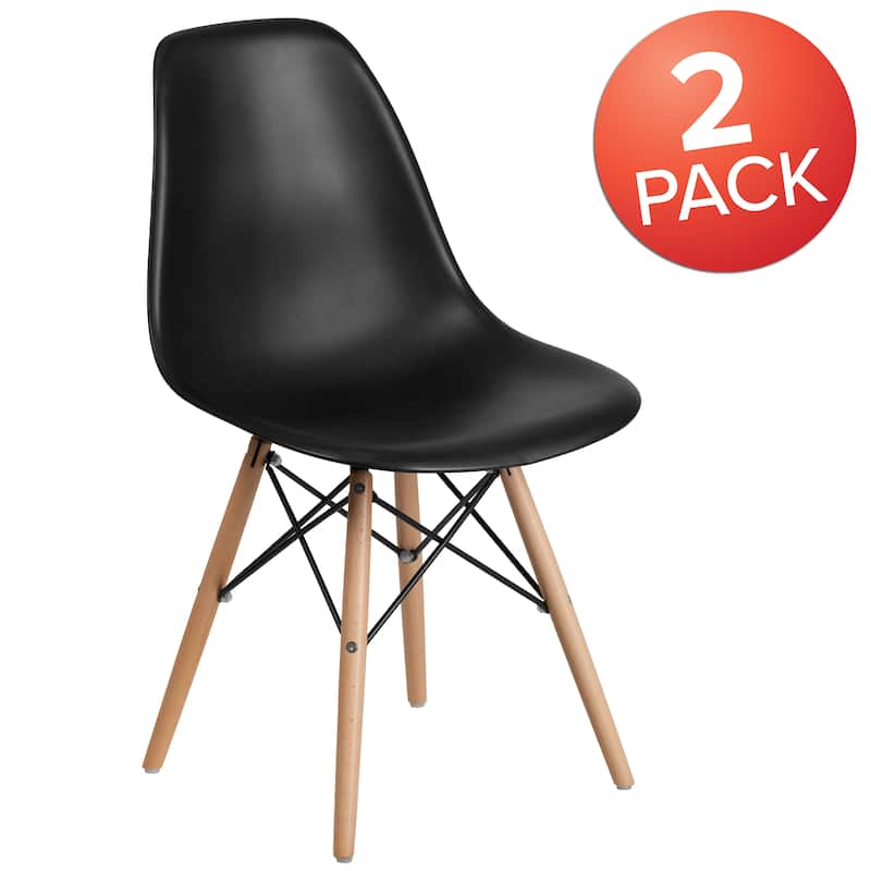Mid-century Modern Eiffel Chair (Set of 2)