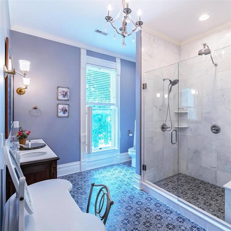 Merola Tile Costa Cendra Decor Dahlia 7-3/4" x 7-3/4" Ceramic Floor and Wall Tile