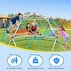 preview thumbnail 4 of 8, Climbing Dome with Climbing Cargo Net, 10 ft Dome Jungle Gym with Hammock for Kids Outdoor Playset Backyard - 10ftx10ft