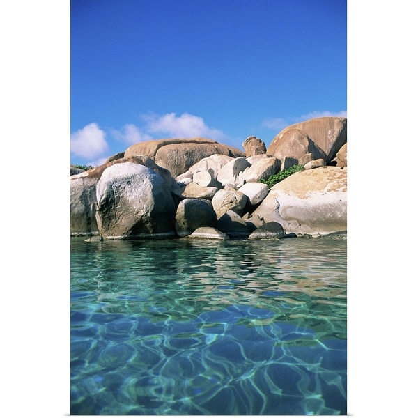 "The Baths, British Virgin Islands" Poster Print