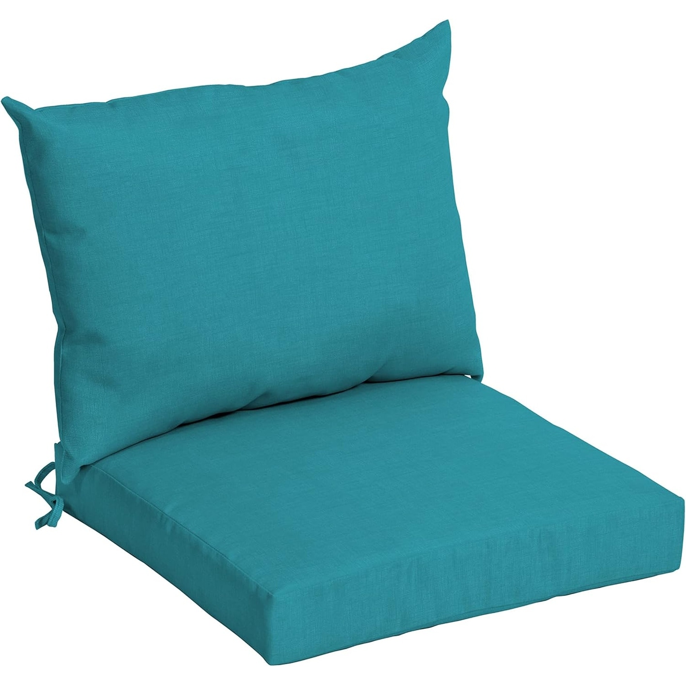 Outdoor Dining Chair Cushion Set, 21x21, Rain-Proof, Fade Resistant, Lake Blue