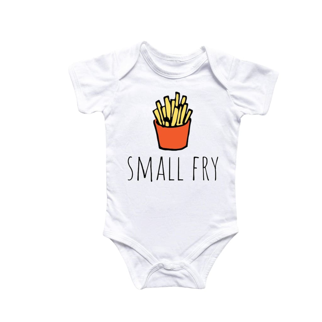 French Fry Fast Food - Baby Boy Girl Clothes Infant Bodysuit Funny Cute Newborn 2