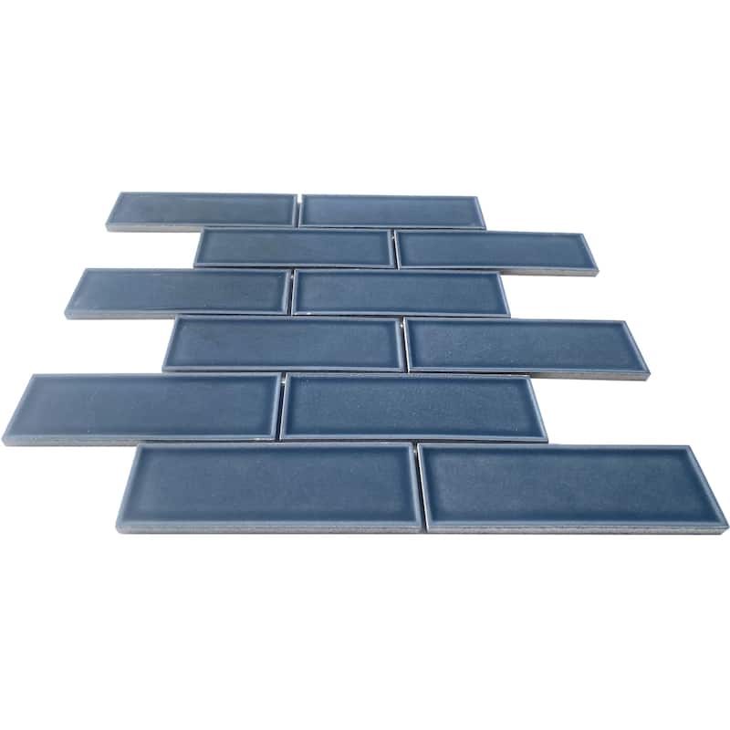 Century 2" x 6" Brick Porcelain Mosaic Tile