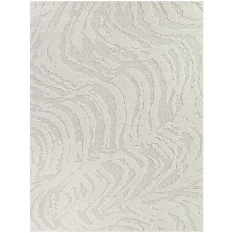 Alpert Marbled Textured Area Rug