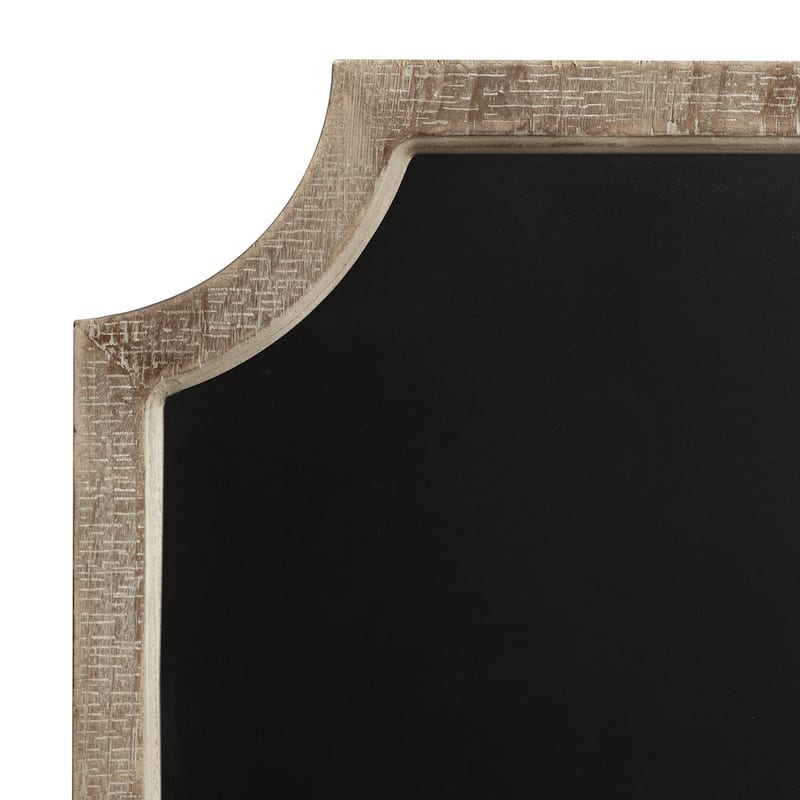 Kate and Laurel Hogan Framed Scallop Chalkboard