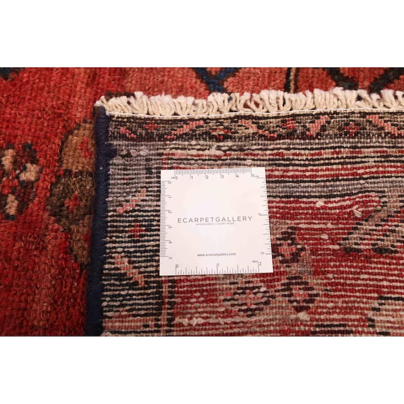 ECARPETGALLERY Hand-knotted Konya Anatolian Red Wool Rug - 4'4 x 10'3