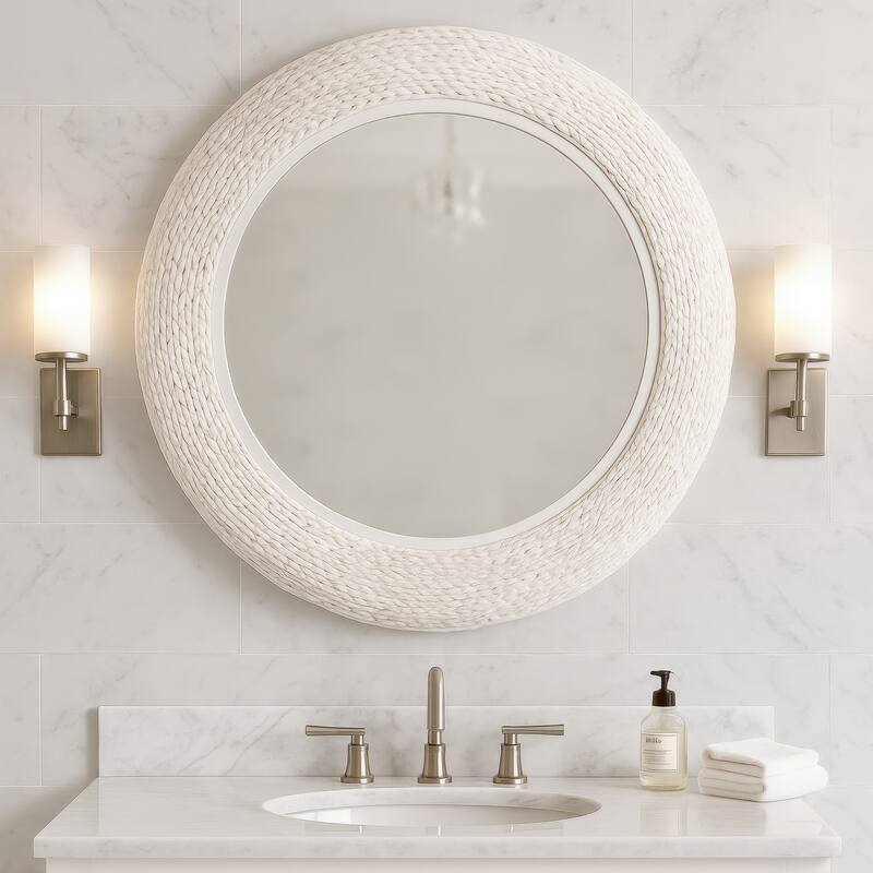 Varaluz Athena Round Wall Mirror