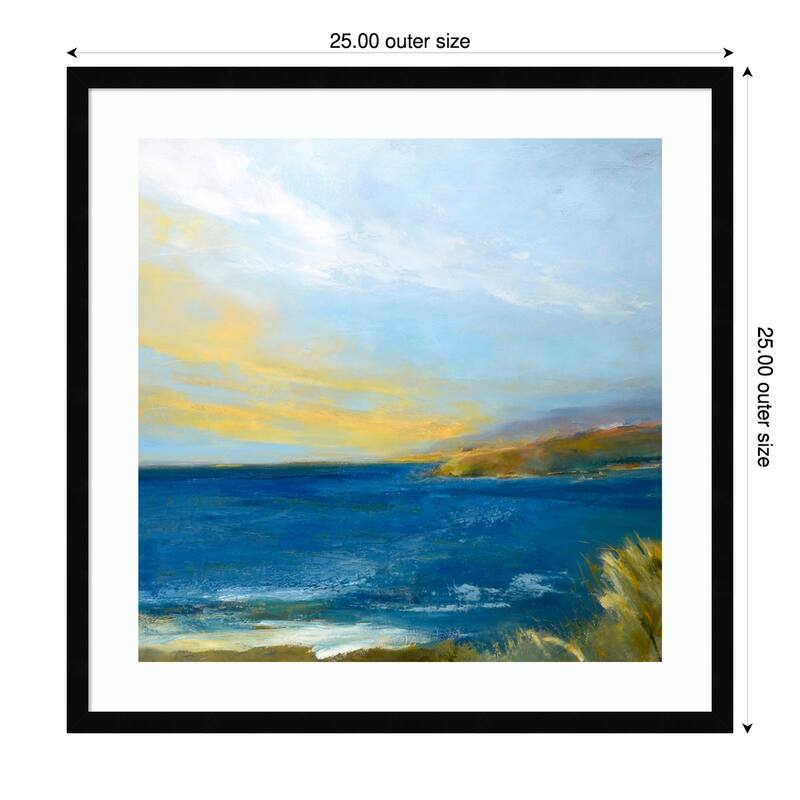 Visciglio by Patrick Dennis Wood Framed Wall Art Print