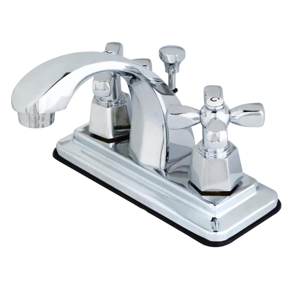 Kingston Brass 1.2 GPM Centerset Bathroom Faucet with Pop-Up Drain