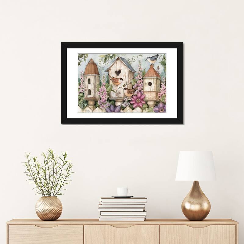iCanvas "Spring Birdhouse I" by Susan Winget