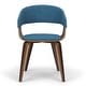 preview thumbnail 43 of 100, WYNDENHALL Calinda Mid Century Modern Bentwood Single Dining Chair - 20.5"w x 21.7"d x 30.9"h