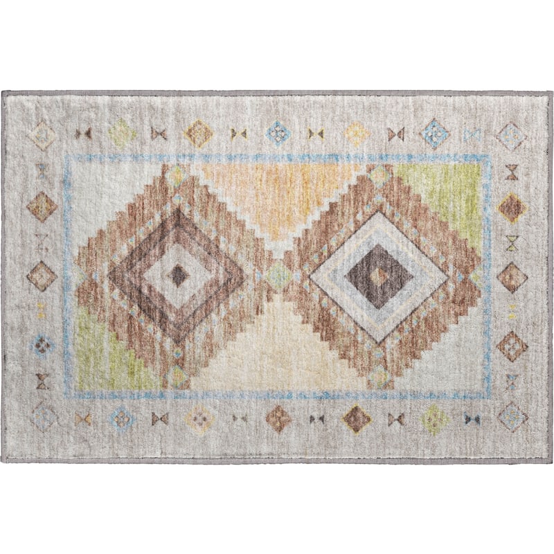 Premium Washable Super Soft Boho Tribal Mayfield Rug