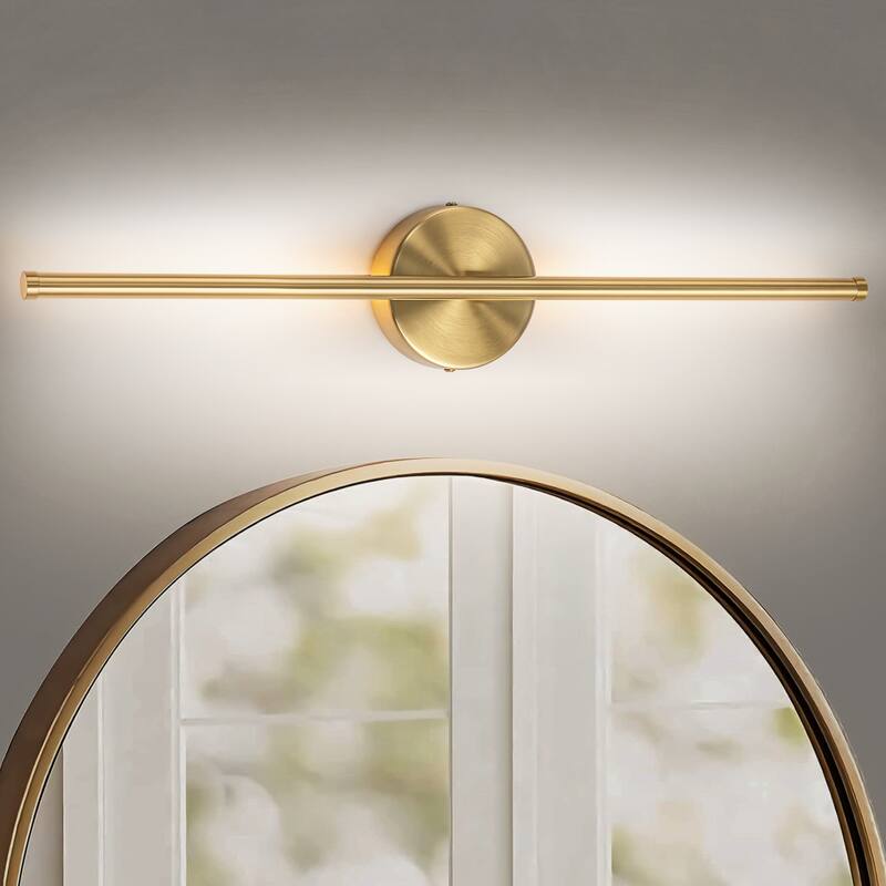 1-Light 23.6 in. Modern Linear Dimmable Integrated LED Bathroom Vanity Light Wall Sconce