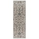 preview thumbnail 19 of 43, Gertmenian Trevi Polyester High-Low Plush Neutral Modern Abstract Indoor Area Rug Collection 2' 7" x 8' - Oren Cream